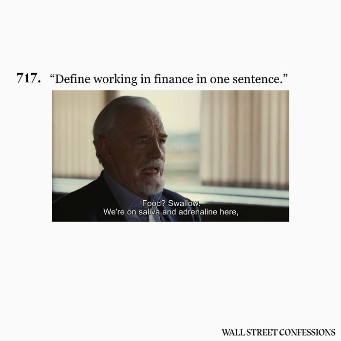 Wall Street Confessions