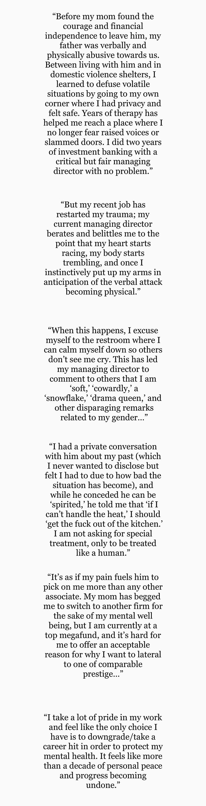 Wall Street Confessions