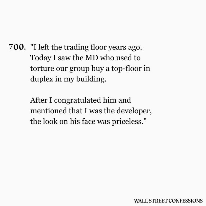 Wall Street Confessions
