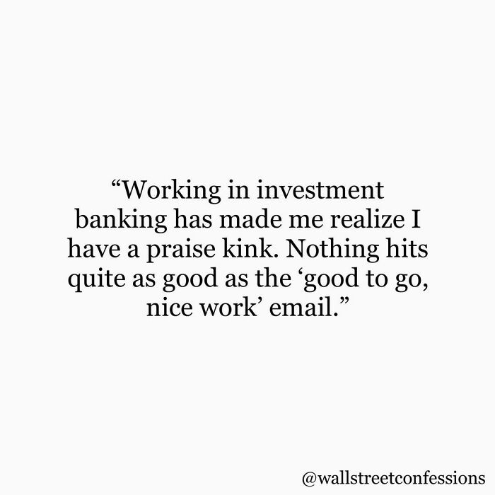 Wall Street Confessions