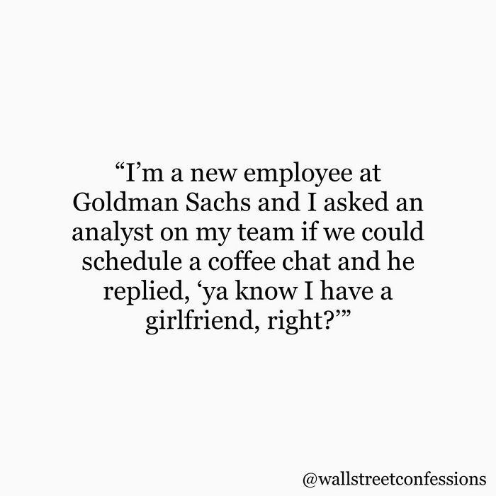 Wall Street Confessions