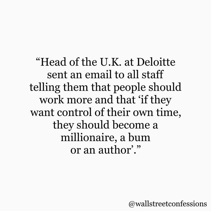 Wall Street Confessions