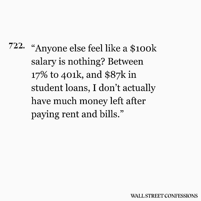 Wall Street Confessions