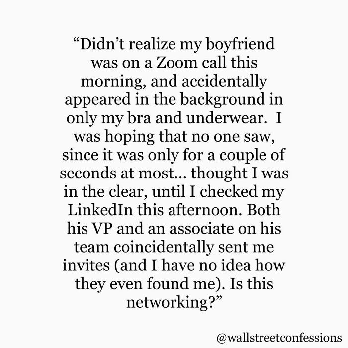 Wall Street Confessions