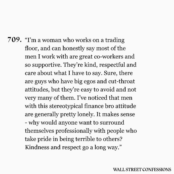 Wall Street Confessions
