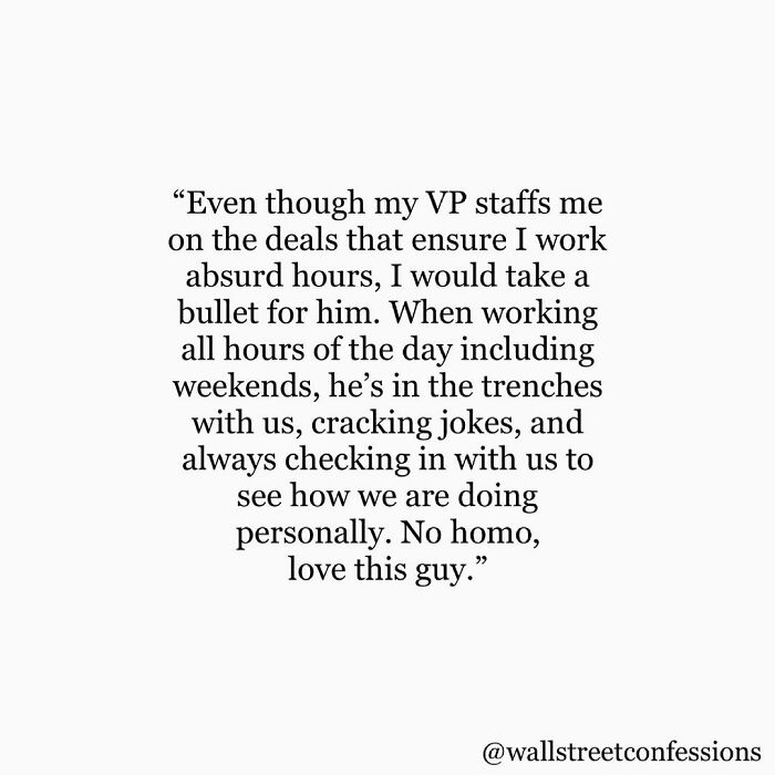 Wall Street Confessions