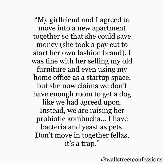 Wall Street Confessions