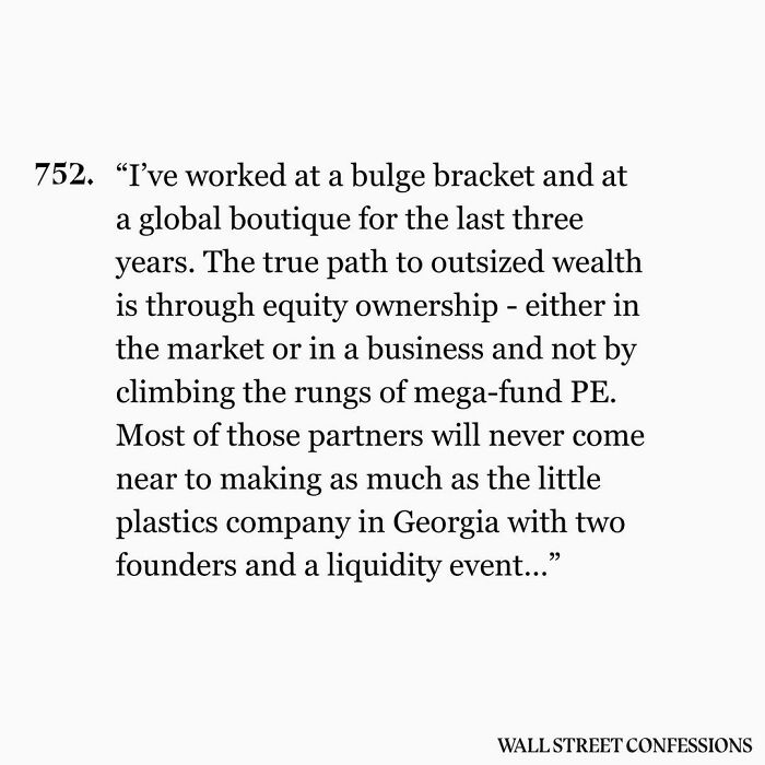 Wall Street Confessions