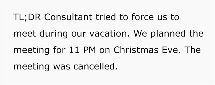 Entitled Consultant Tries Pushing Teachers Into Meeting With Her During Christmas Break, They Maliciously Comply