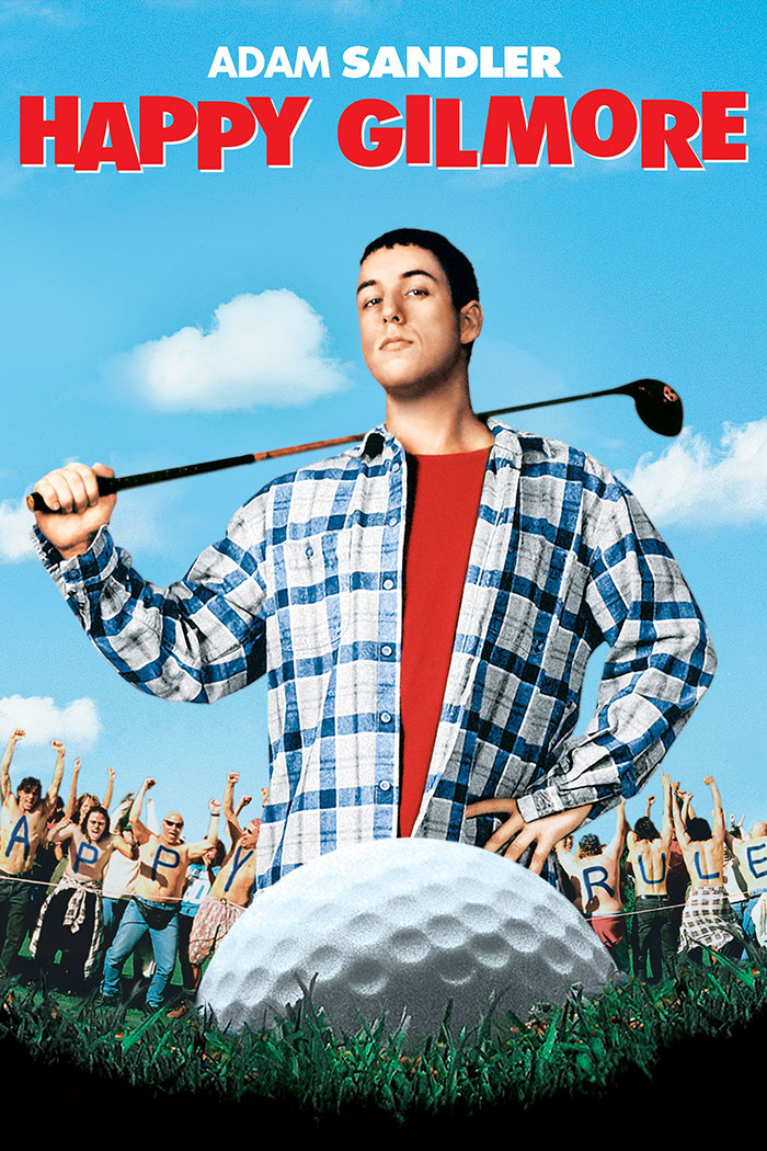 Poster of Happy Gilmore movie 