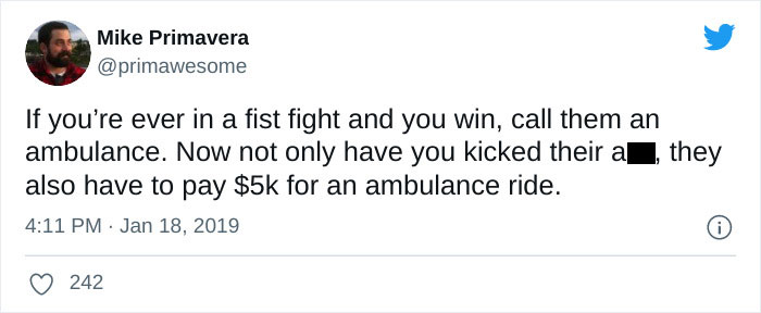 If You’re Ever In A Fist Fight