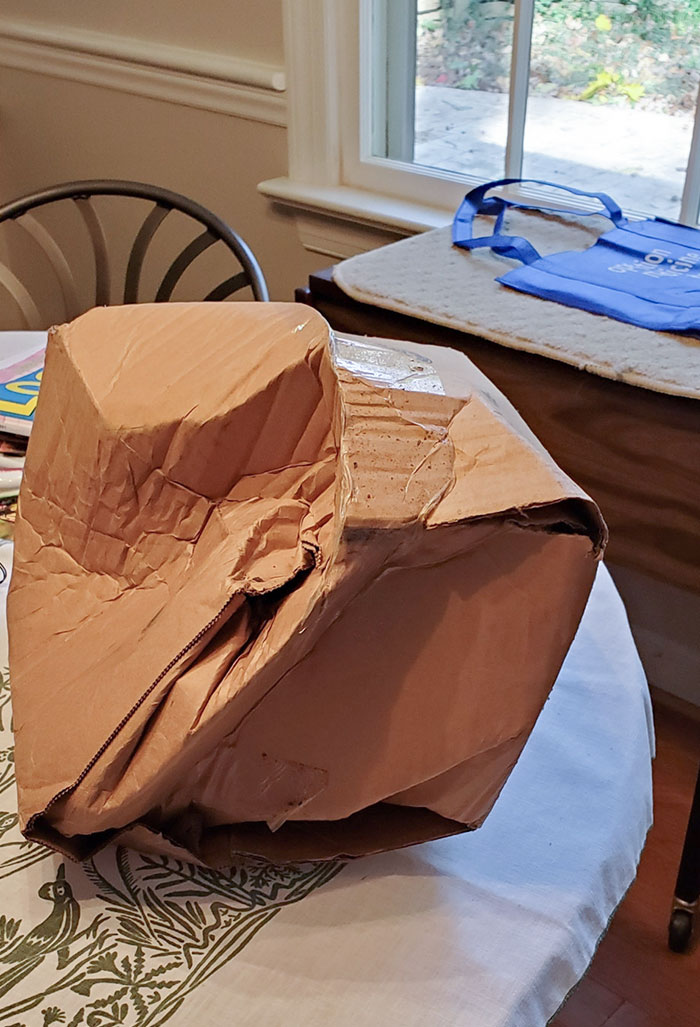 My MIL Got My Wife A Kate Spade Purse For Christmas And Then Accidentally Backed Over It After It Was Delivered