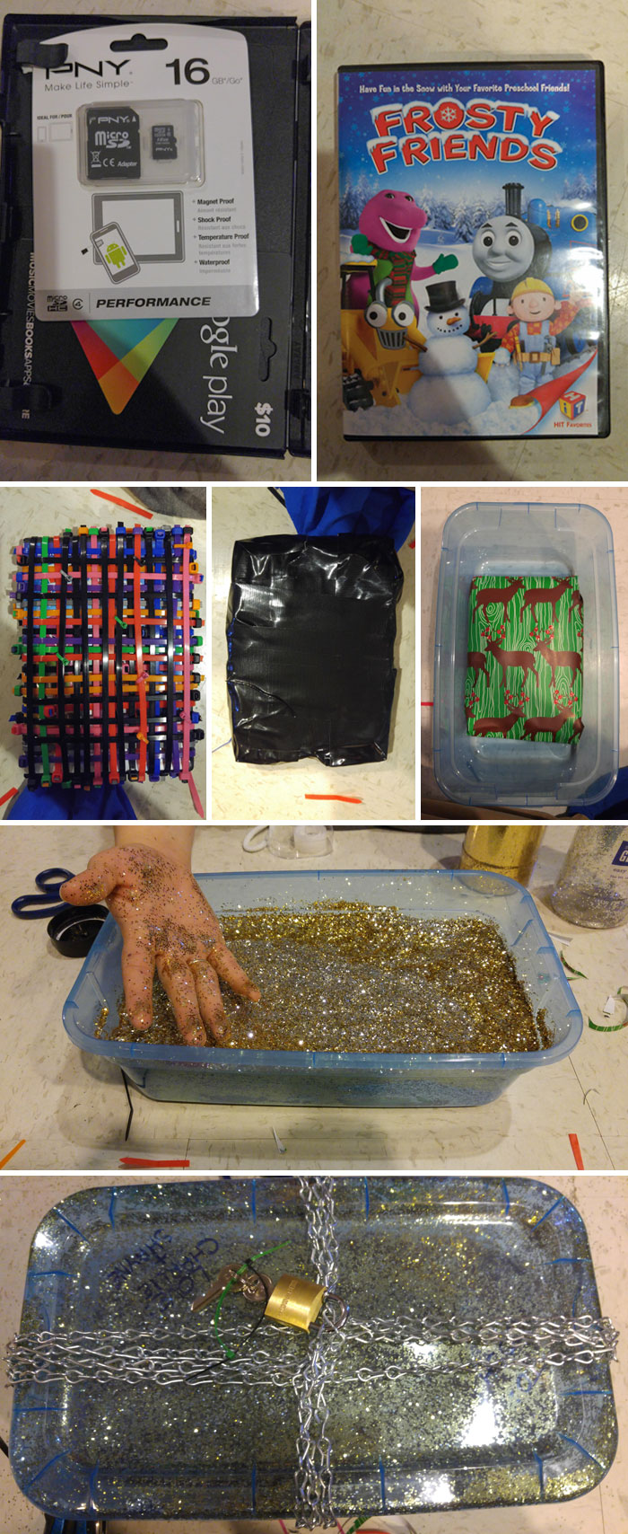 Christmas Gift. He Only Wanted Stuff For His Phone This Year