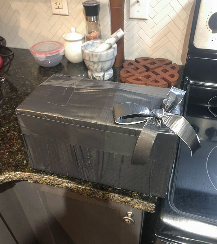 Wrapped My Dad’s Christmas Gift Last Night