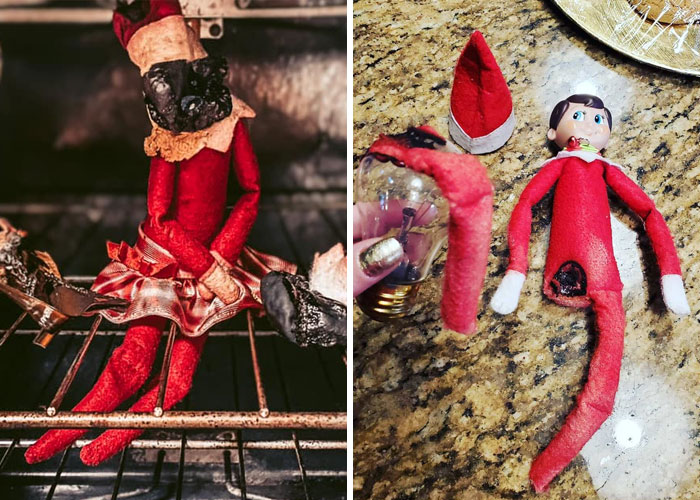30 Times Parents Tried To Excite Their Kids With ‘Elf On The Shelf’ But Failed Miserably