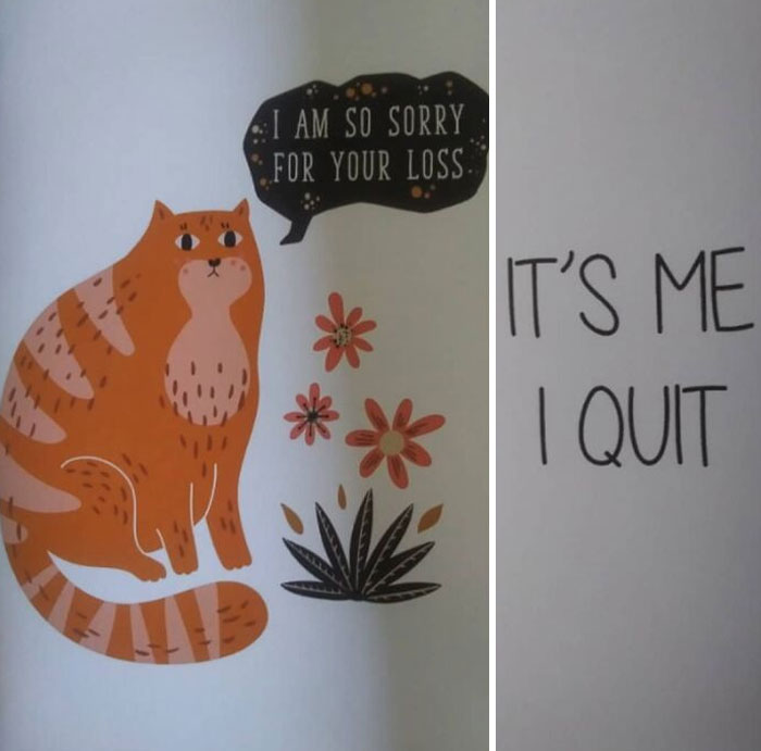 This Custom 2 Week Notice Card! I Had To Go Out In Style And This Card Was Perfect