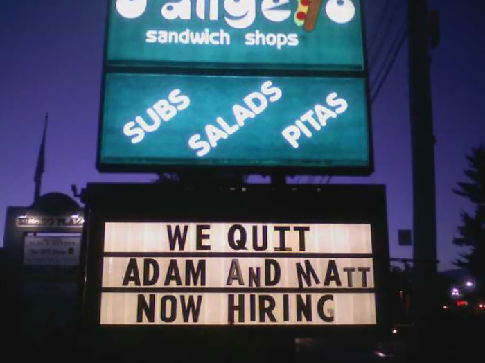 And That's How We Quit Our Summer Job