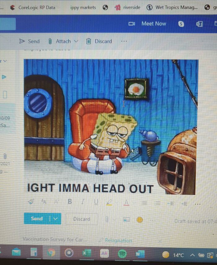 Sent This As A Part Of My Resignation Email After Walking Out Of My Shift