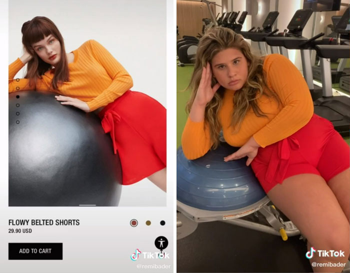 Esta mujer recrea las poses que realizan las modelos de Zara para demostrar lo ridículas que son Esta mujer recrea las poses que realizan las modelos de Zara para demostrar lo ridículas que son