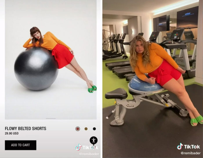 Esta mujer recrea las poses que realizan las modelos de Zara para demostrar lo ridículas que son Esta mujer recrea las poses que realizan las modelos de Zara para demostrar lo ridículas que son