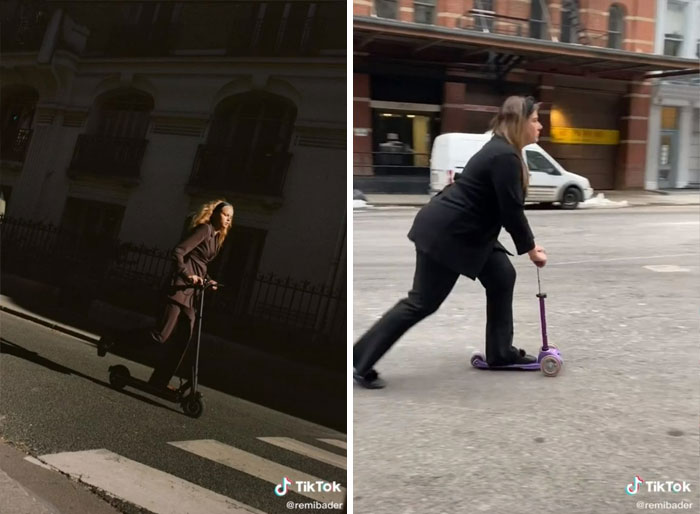 Esta mujer recrea las poses que realizan las modelos de Zara para demostrar lo ridículas que son Esta mujer recrea las poses que realizan las modelos de Zara para demostrar lo ridículas que son