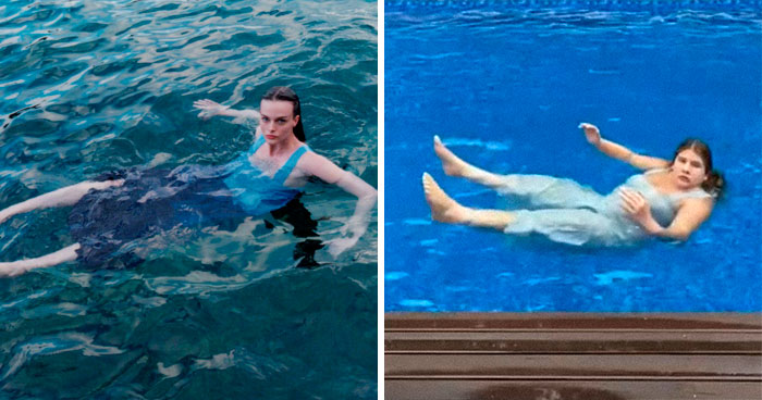 Woman Recreates The Poses Zara Models Do To Show How Dumb And Ridiculous They Are