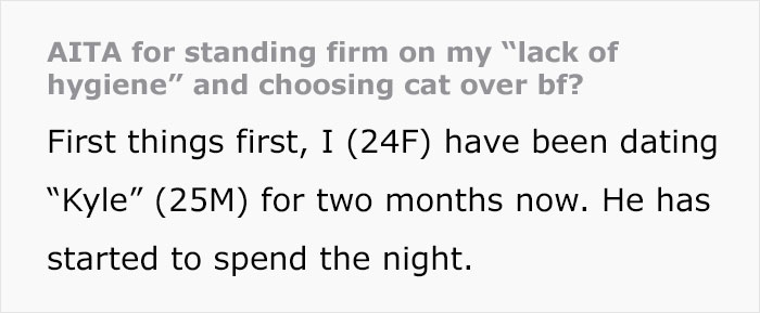 Boyfriend Lists All The Disgusting Things His GF Does With Her Cat, Gets An Instant 'Okay, Bye'