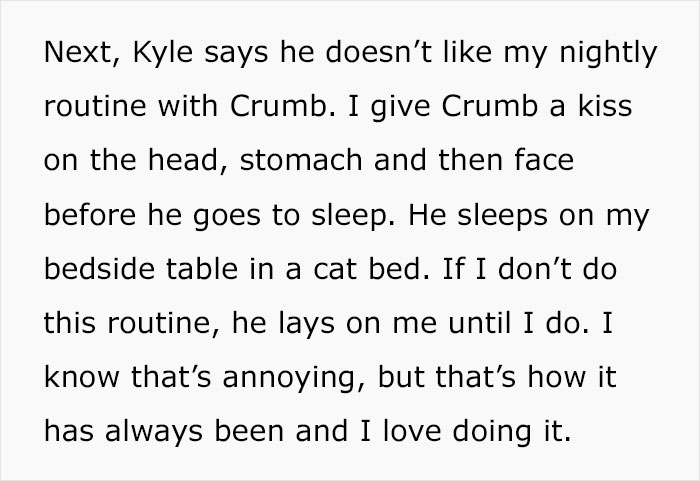 Boyfriend Lists All The Disgusting Things His GF Does With Her Cat, Gets An Instant 'Okay, Bye'