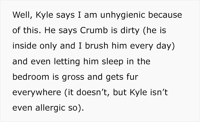 Boyfriend Lists All The Disgusting Things His GF Does With Her Cat, Gets An Instant 'Okay, Bye'