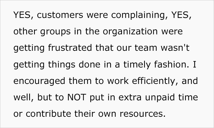 Upper Management Purposely Pauses The Hiring Process To Dump Workload Of 12 On 7, Manager Maliciously Complies And Gets His Staff A Bonus Without Exploiting Them Upper Management Purposely Pauses The Hiring Process To Dump Workload Of 12 On 7, Manager Maliciously Complies And Gets His Staff A Bonus Without Exploiting Them