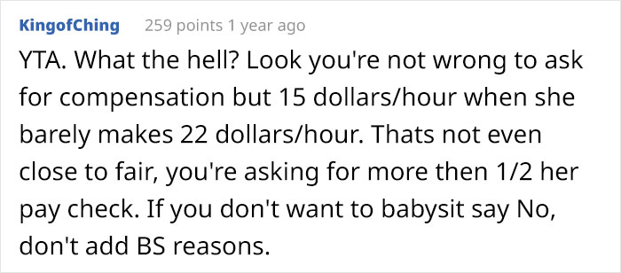 Grandma Won&rsquo;t Babysit Grandson Unless She Gets Paid, Asks The Internet If She Was Being A Jerk