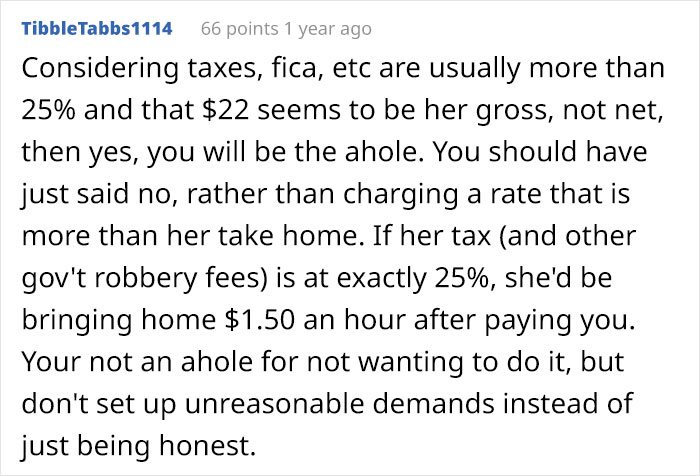 Grandma Won&rsquo;t Babysit Grandson Unless She Gets Paid, Asks The Internet If She Was Being A Jerk