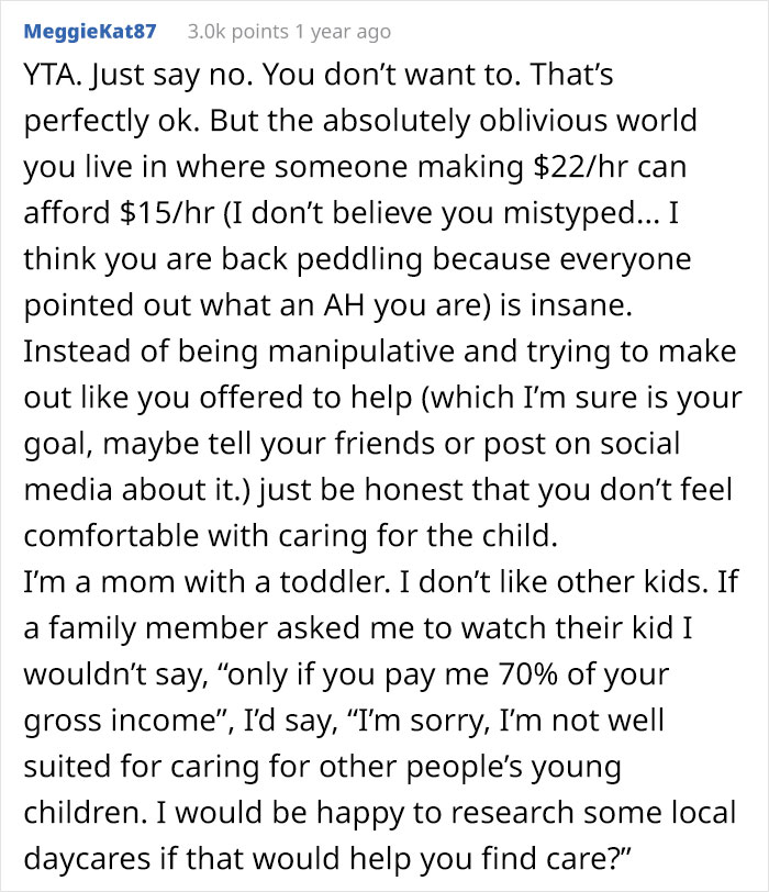 Grandma Won&rsquo;t Babysit Grandson Unless She Gets Paid, Asks The Internet If She Was Being A Jerk