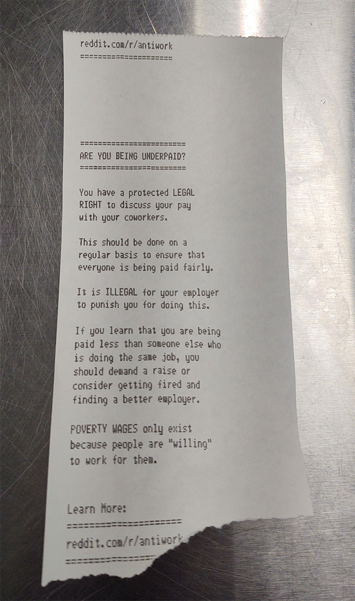 Hackers Attack Businesses' Printers, Make Them Print "Antiwork" Messages Instead Of Receipts