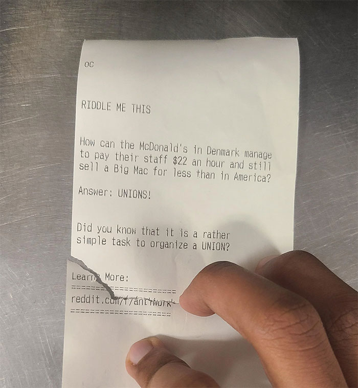 Hackers Attack Businesses' Printers, Make Them Print "Antiwork" Messages Instead Of Receipts