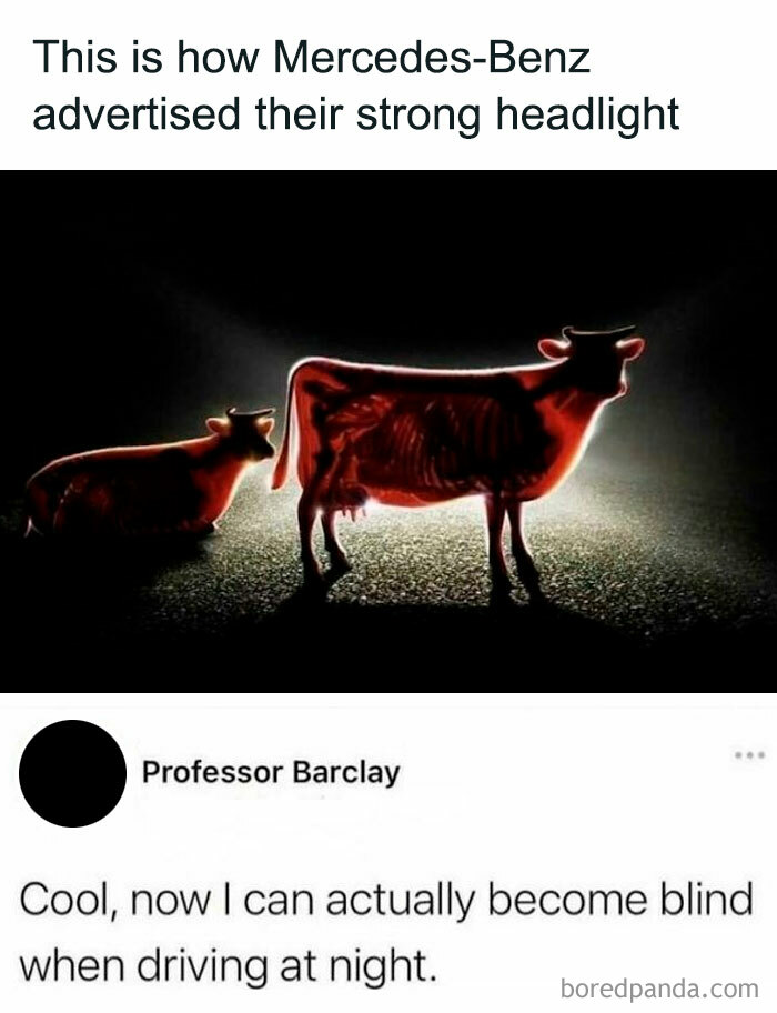 Thanks, I Hate How Mercedes Advertise Their Headlights