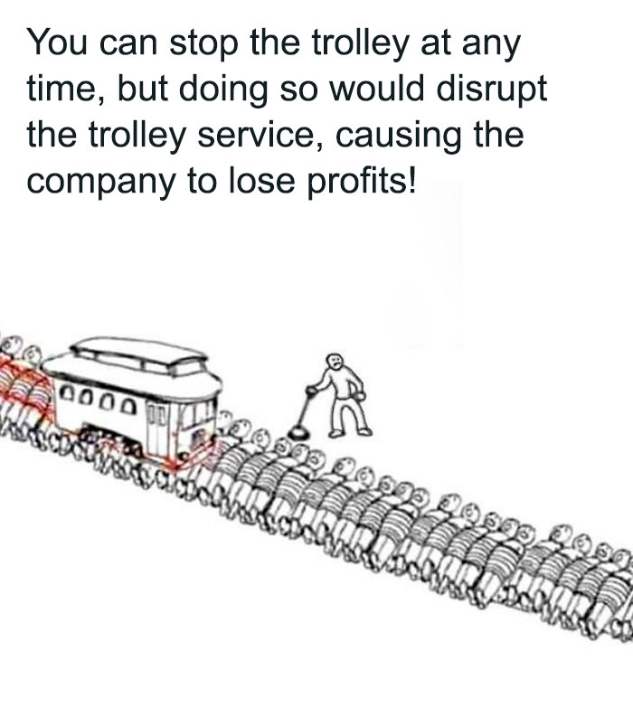 Thanks I Hate Train-Cart Dilemma