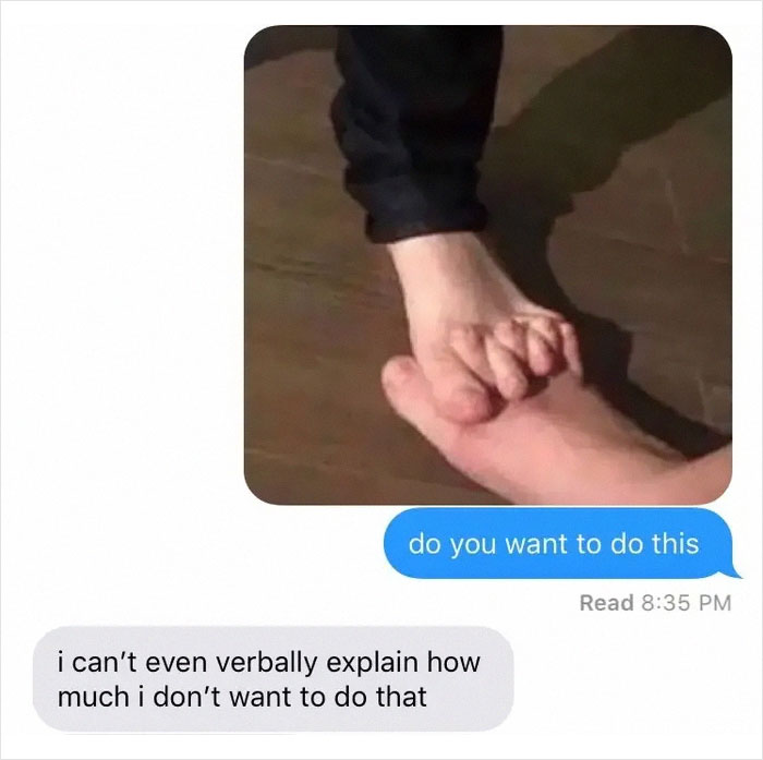 Thanks I Hate "Feetshake"