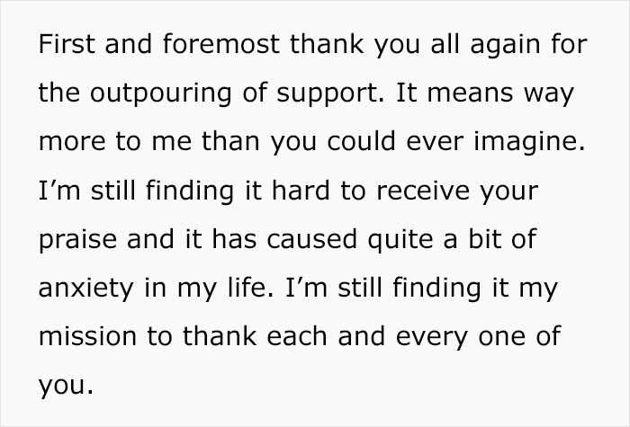 Person expressing gratitude for support after sharing Guy Snaps eye-opening photos of Mayfield tornado aftermath going viral. Person expressing gratitude for support after sharing Guy Snaps eye-opening photos of Mayfield tornado aftermath going viral.