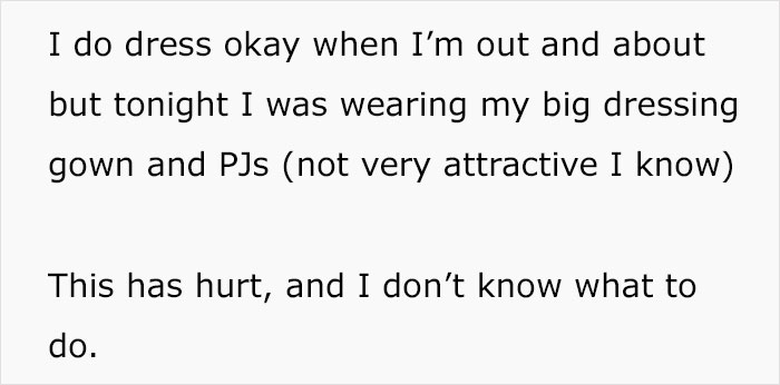 Husband Claims Wife 'Massively' Let Herself Go After Giving Birth, She Asks The Internet What To Do