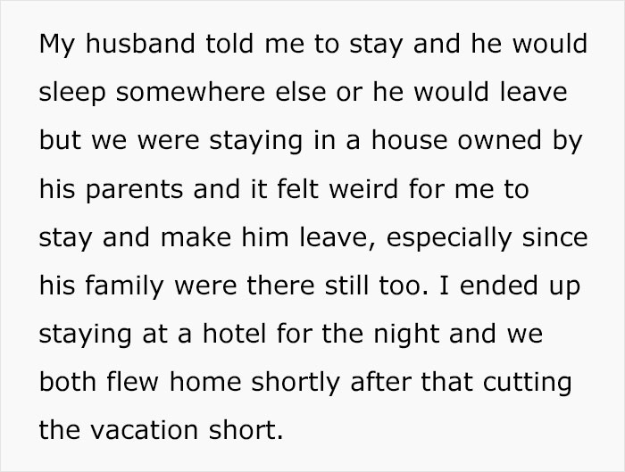 Wife Stays Separately In A Hotel During A Family Vacation When She Finds A Detailed Report On Her In Husband&rsquo;s Computer And Asks The Internet If She Overreacted