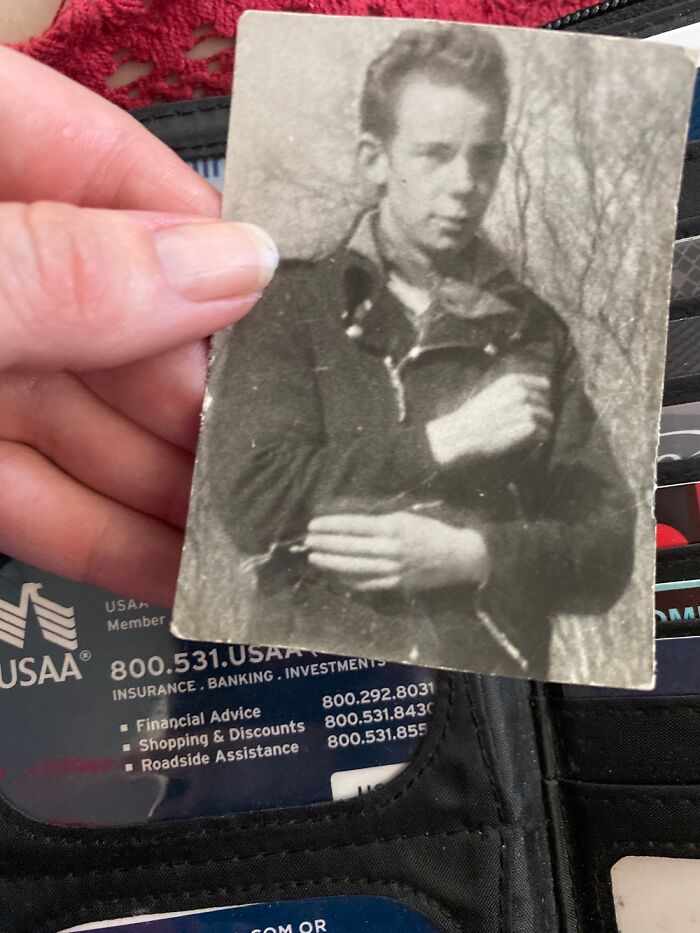 My Dad, 1957. He’s Always Had A Full Beard, This Is The Only Way I’ve Seen Him Without One.