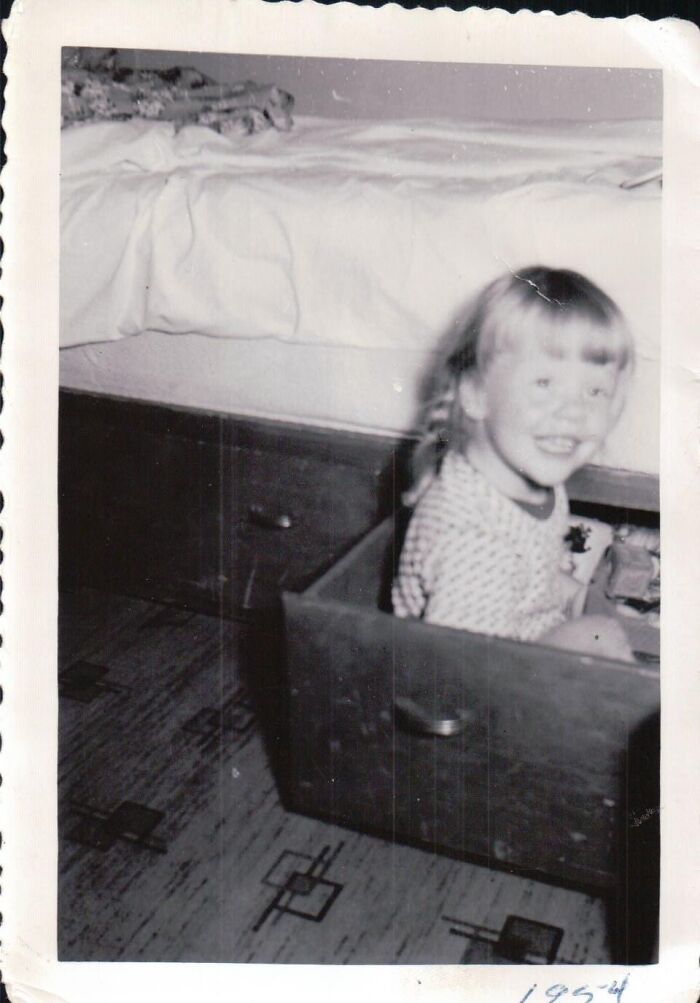 My Mom In 1954 At 2 Years Old In Montana. She’s Such A Little Cutie In This Pic.