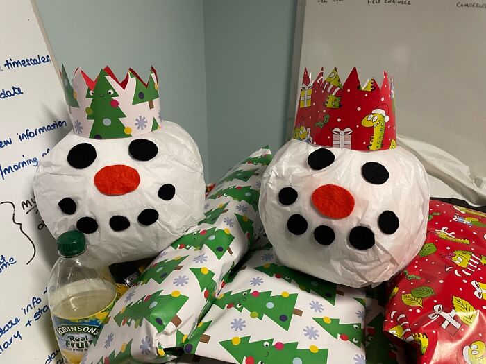 A Football And Netball Wrapped For My Boss