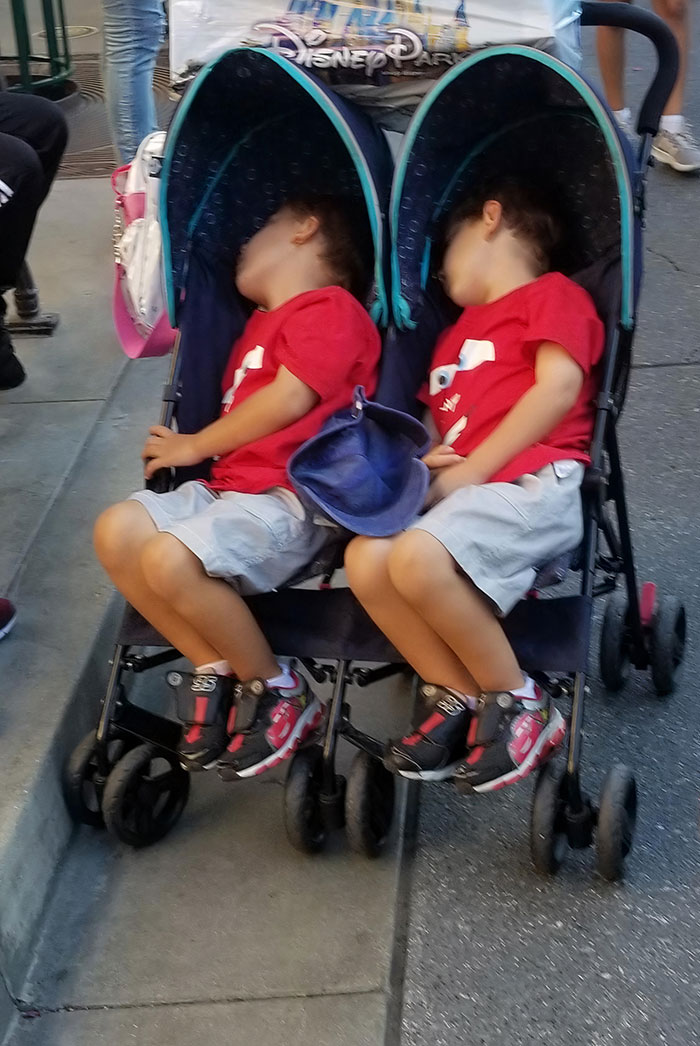 At Disneyland Today