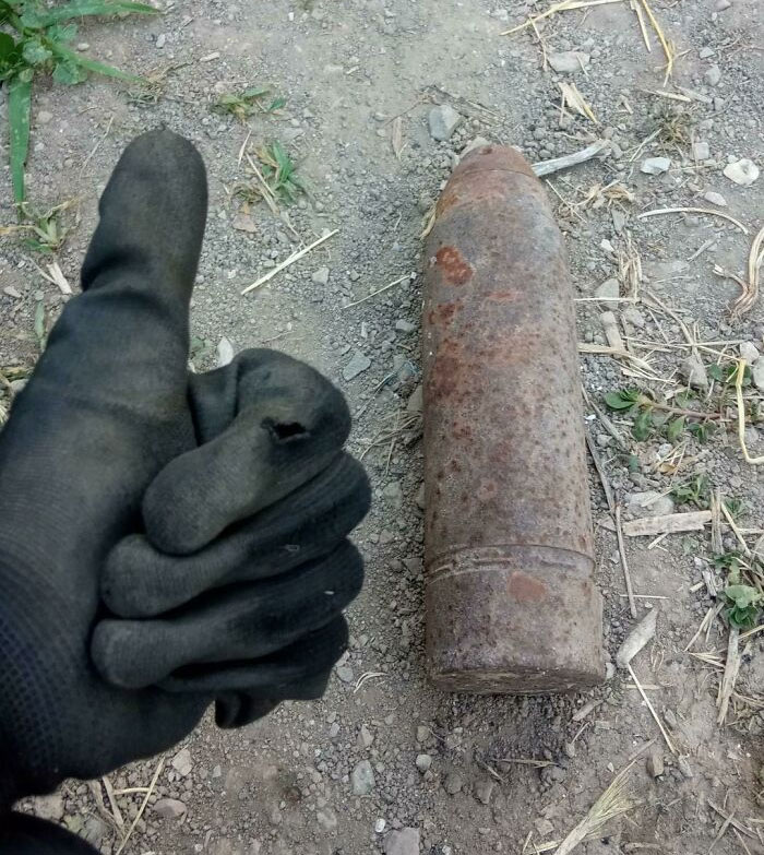 Today I Found An Unexploded WWII Bomb