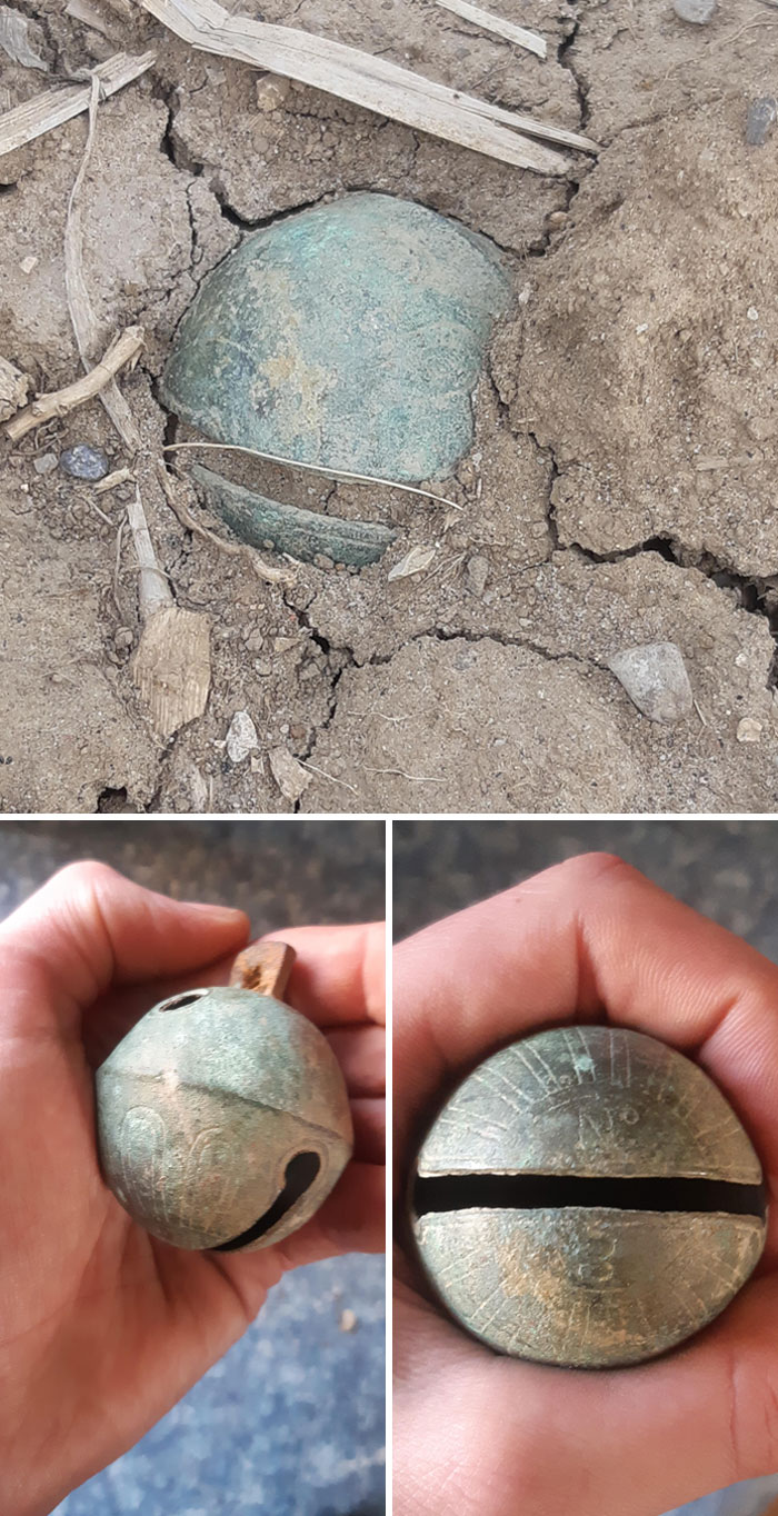 Found Another Crotal (Or Scrotal) Bell