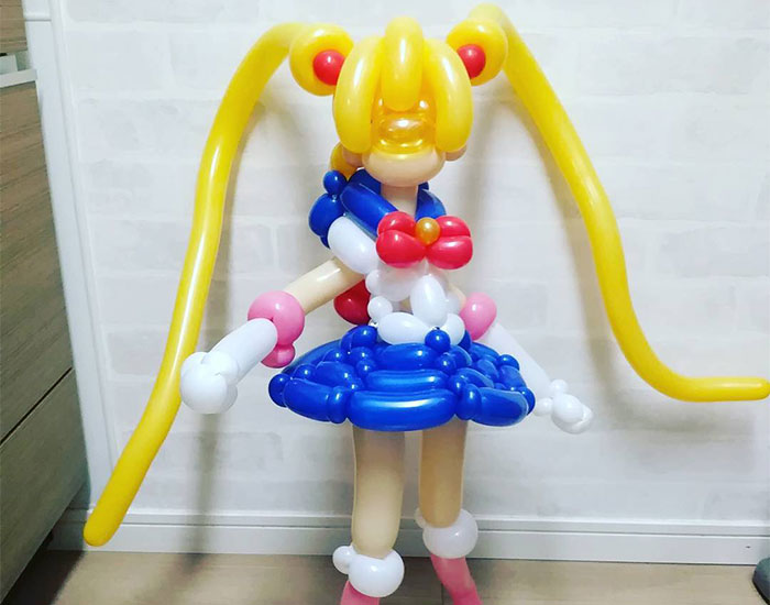 Balloon Art: This Artist Recreates Popular Characters In An Unusual Way (69 Pics)
