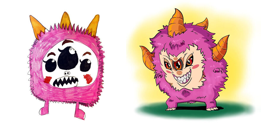 Prompt By Kid-Artist Carter, Fan Art By @jazylhdraws