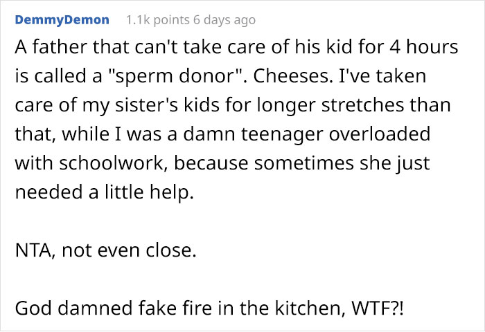 Dad Texts Wife The Kitchen Is On Fire Because He's Mad She Left Him With Baby Longer Than Expected, It Backfires When Cops Show Up Dad Texts Wife The Kitchen Is On Fire Because He's Mad She Left Him With Baby Longer Than Expected, It Backfires When Cops Show Up